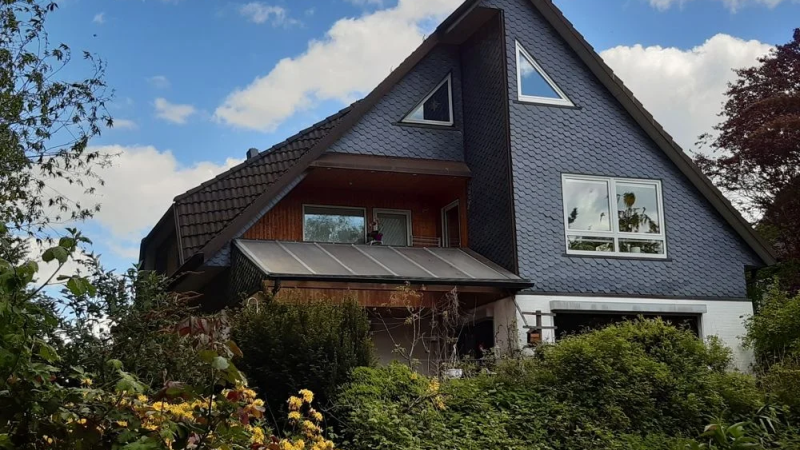 Aussenansicht mit Garten