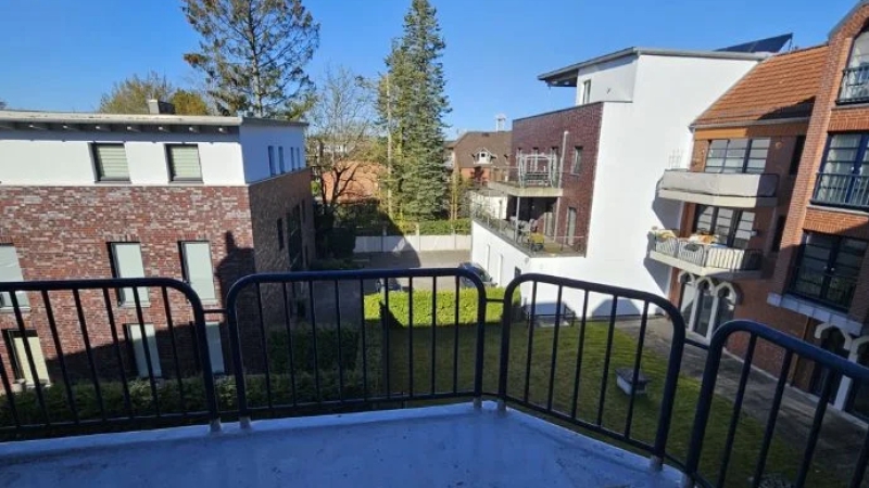 Aussicht vom Balkon